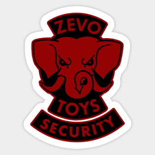 Zevo Toys Security Sticker